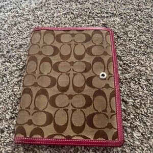 Vintage coach day planner